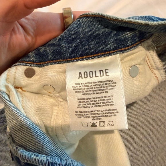 Agolde 90s high rise pinch waist - like new - Picture 10 of 12
